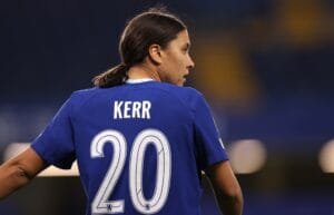 Chelsea star Sam Kerr to miss Paris 2024 Olympics due to knee injury 5 Sam Kerr in action for Chelsea FC Women