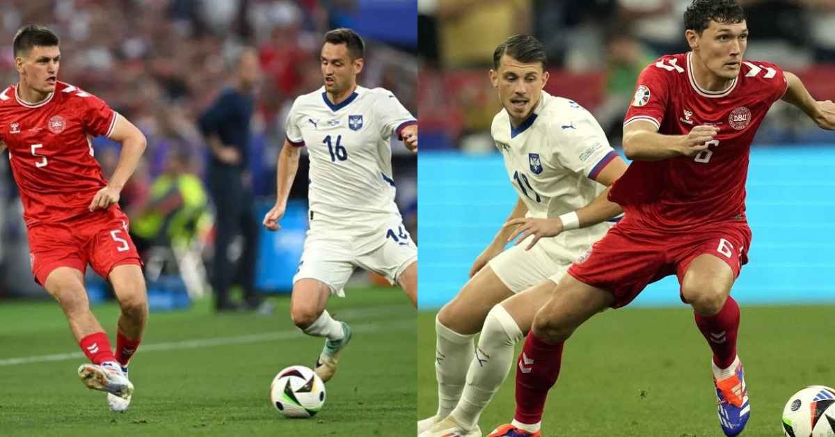 Denmark vs Serbia. (Source: Sportstar)