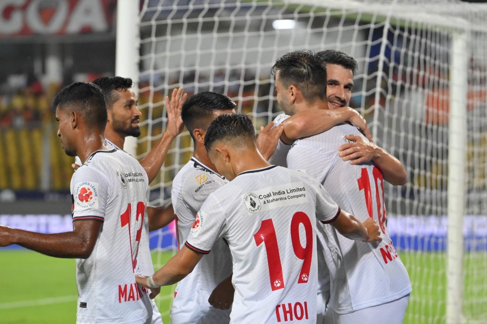 NorthEast United FC drop points against FC Goa in a thrilling 3-3 draw